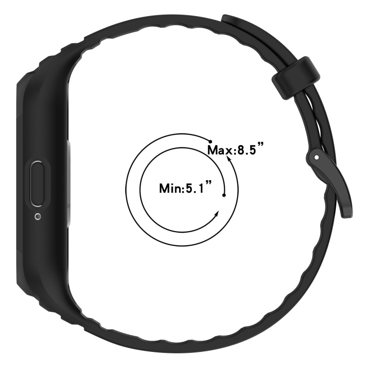 For Samsung Galaxy Fit 3 Integrated TPU Watch Band(Sky Blue) - Watch Bands by PMC TechLife | Online Shopping South Africa | PMC TechLife