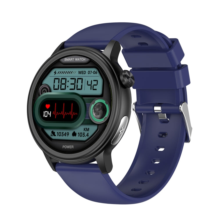 ET470 1.39 inch Color Screen Smart Watch Silicone Strap, Support Bluetooth Call / ECG(Blue) - Smart Watches by PMC TechLife | Online Shopping South Africa | PMC TechLife