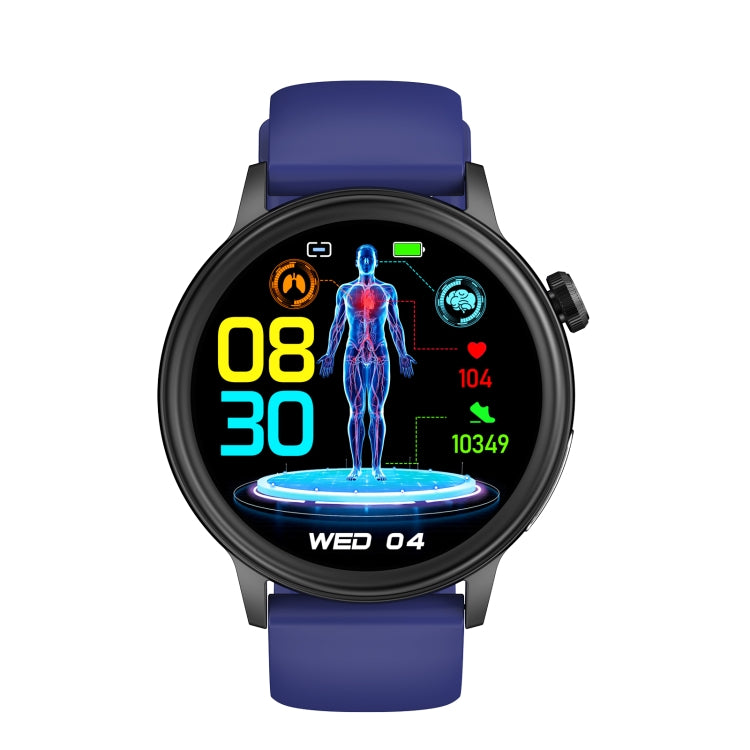 ET470 1.39 inch Color Screen Smart Watch Silicone Strap, Support Bluetooth Call / ECG(Blue) - Smart Watches by PMC TechLife | Online Shopping South Africa | PMC TechLife
