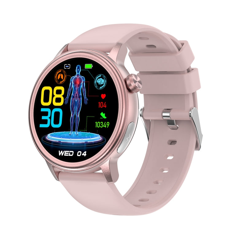 ET470 1.39 inch Color Screen Smart Watch Silicone Strap, Support Bluetooth Call / ECG(Pink) - free shipping - PMC TechLife - Order now!