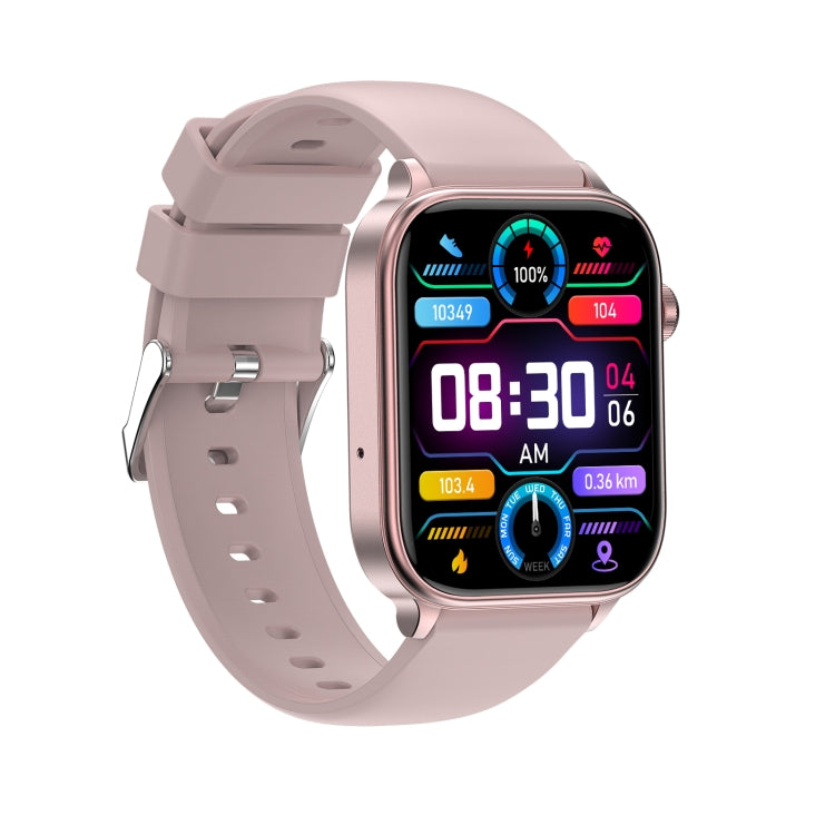 ET570 1.96 inch Color Screen Smart Watch Silicone Strap, Support Bluetooth Call / ECG(Pink) - Smart Watches by PMC TechLife | Online Shopping South Africa | PMC TechLife