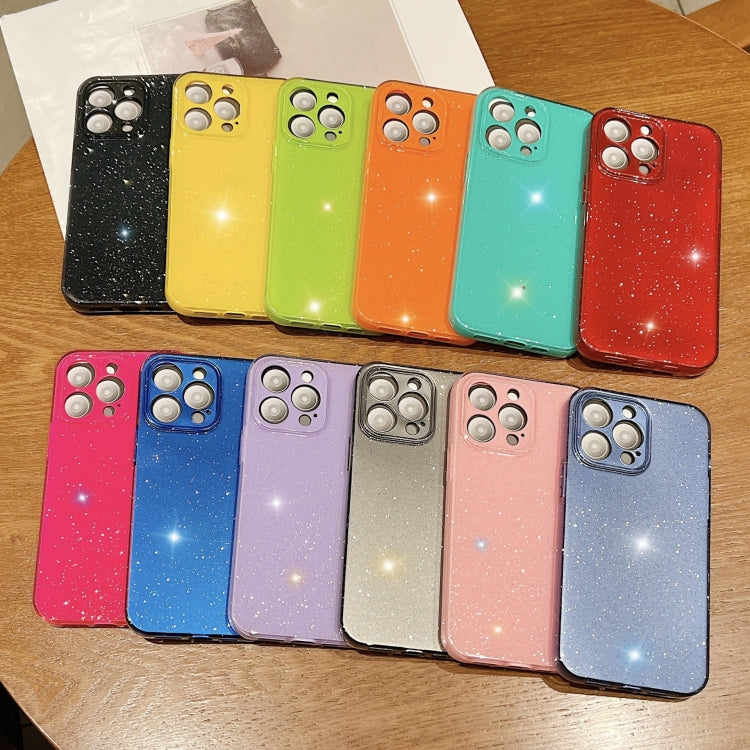 For iPhone 16 Plus Jelly Glitter Solid Color TPU Phone Case(Pink) - iPhone 16 Plus Cases by PMC TechLife | Online Shopping South Africa | PMC TechLife | Buy Now Pay Later Mobicred