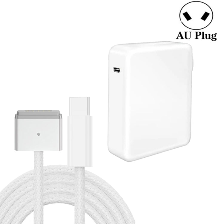 AU Plug 140W USB-C PD Power Adapter with Type-C to Magsafe3 Magnetic Charging Cable, Length: 2 m - Cable & Adapter by PMC Jewellery | Online Shopping South Africa | PMC Jewellery | Buy Now Pay Later Mobicred