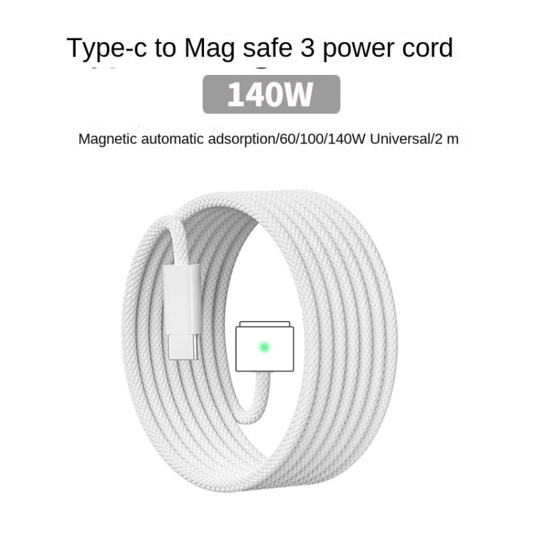 AU Plug 140W USB-C PD Power Adapter with Type-C to Magsafe3 Magnetic Charging Cable, Length: 2 m - Cable & Adapter by PMC Jewellery | Online Shopping South Africa | PMC Jewellery | Buy Now Pay Later Mobicred