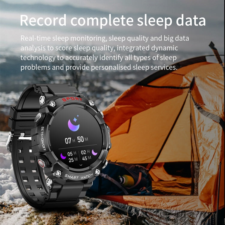 T96 1.52 inch Amoled Screen 2 in 1 Bluetooth Earphone Smart Watch(Black) - Smart Watches by PMC TechLife | Online Shopping South Africa | PMC TechLife