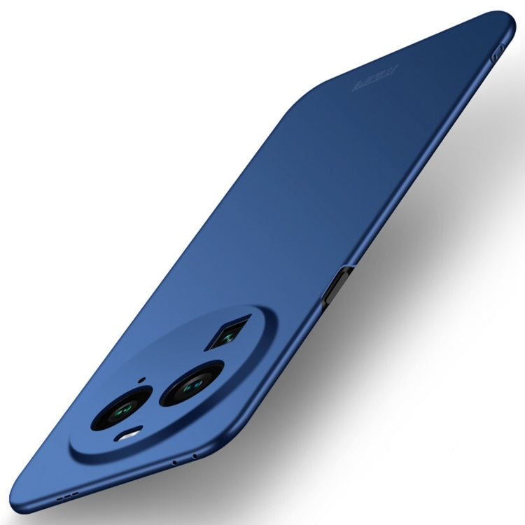 For OPPO Find X6 MOFI Micro-Frosted PC Ultra-thin Hard Phone Case(Blue) - OPPO Cases by MOFI | Online Shopping South Africa | PMC TechLife | Buy Now Pay Later Mobicred
