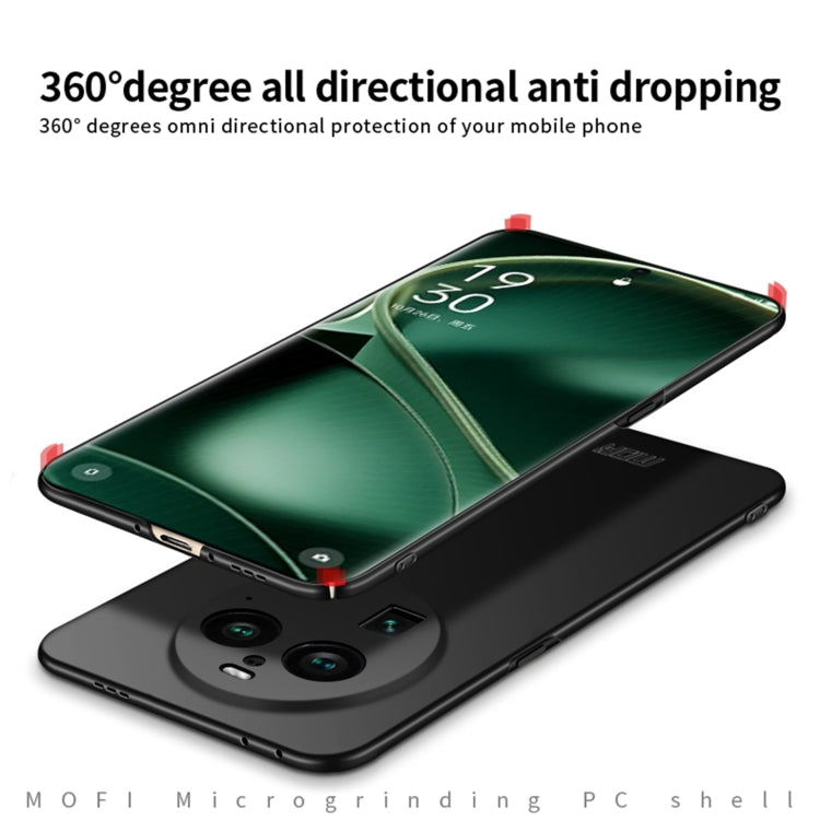 For OPPO Find X6 MOFI Micro-Frosted PC Ultra-thin Hard Phone Case(Red) - free shipping - PMC TechLife - Order now!