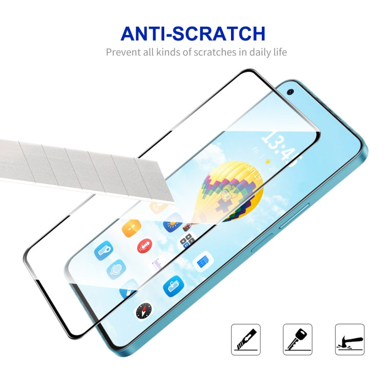 For OPPO Find X5 Lite 5pcs ENKAY Full Glue High Aluminum-silicon Tempered Glass Film - OPPO Tempered Glass by ENKAY | Online Shopping South Africa | PMC TechLife | Buy Now Pay Later Mobicred