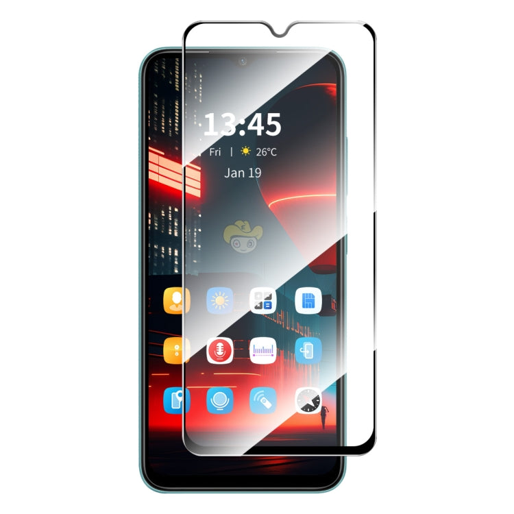 For Tecno Spark Go 2023 ENKAY Full Glue High Aluminum-silicon Tempered Glass Film - Tecno Tempered Glass by ENKAY | Online Shopping South Africa | PMC TechLife | Buy Now Pay Later Mobicred