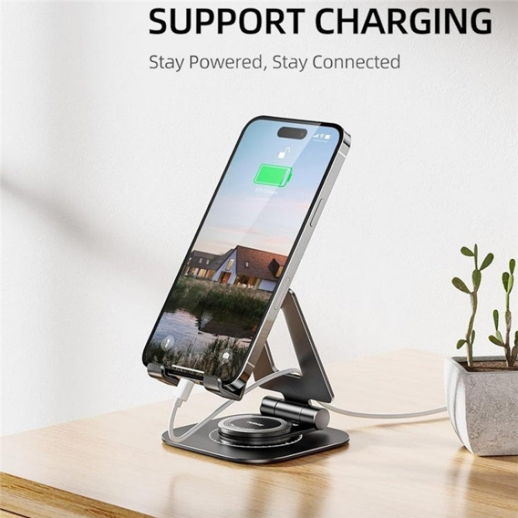 AS007-XS Adjustable Aluminum Alloy Desktop Phone Stand(Silver) - Stand by PMC TechLife | Online Shopping South Africa | PMC TechLife | Buy Now Pay Later Mobicred