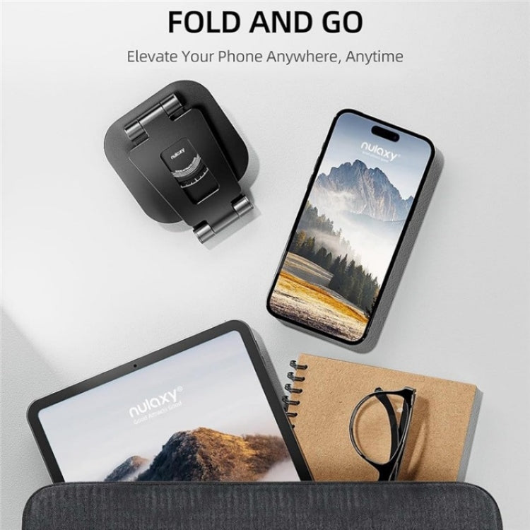 AS007-XS Adjustable Aluminum Alloy Desktop Phone Stand(Silver) - Stand by PMC TechLife | Online Shopping South Africa | PMC TechLife | Buy Now Pay Later Mobicred