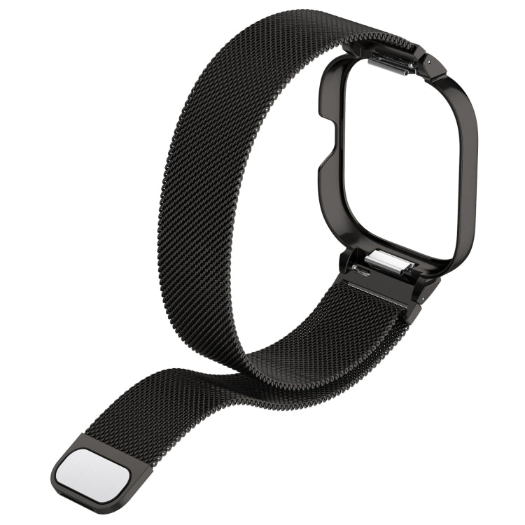 For CMF Watch Pro D395 Metal Frame + Milanese Integrated Magnetic Watch Band(Blue) - Watch Bands by PMC TechLife | Online Shopping South Africa | PMC TechLife