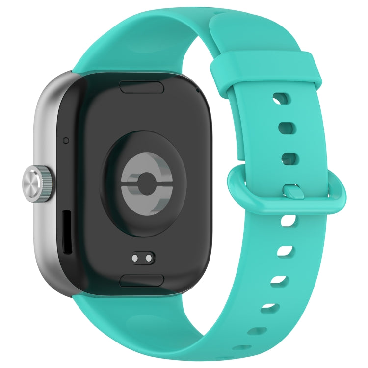 For Xiaomi Smart Band 9 Pro / 8 Pro Solid Color Colorful Buckle Silicone Watch Band(Teal) - free shipping - PMC TechLife - Order now!