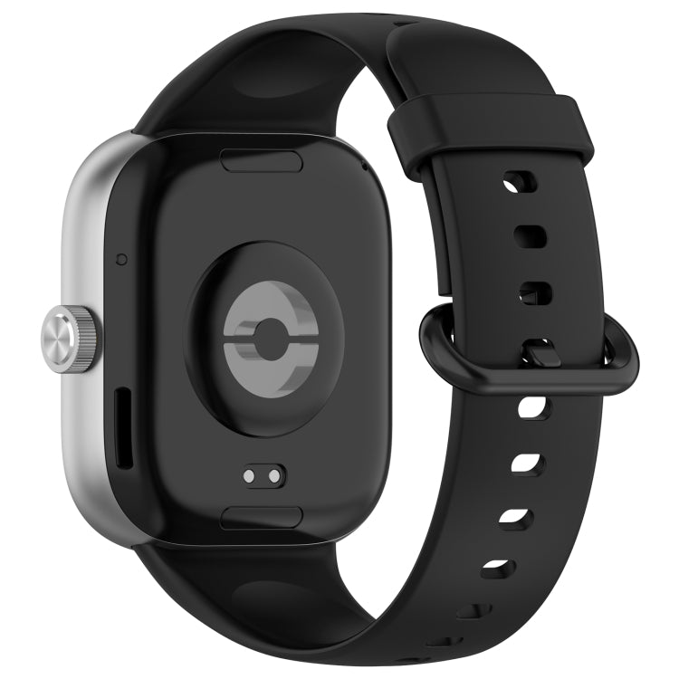 For Xiaomi Smart Band 9 Pro / 8 Pro Solid Color Colorful Buckle Silicone Watch Band(Black) - free shipping - PMC TechLife - Order now!