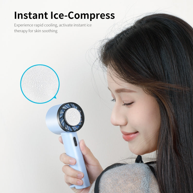 ENKAY Hat-Prince Handheld Mini Portable Cold Compress Cooling Fan(Pink) - Electric Fans by ENKAY | Online Shopping South Africa | PMC TechLife | Buy Now Pay Later Mobicred
