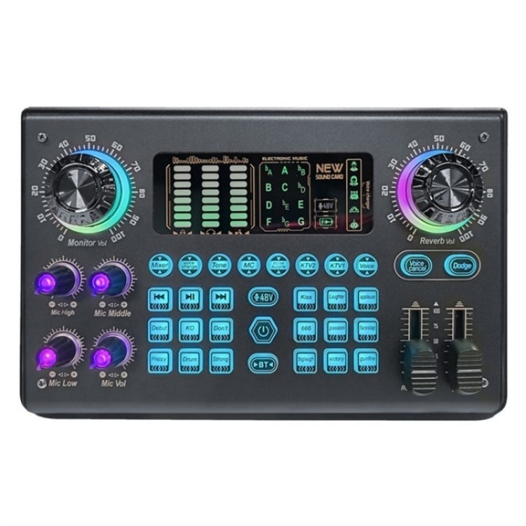 C100 Live Streaming Recording Karaoke Sound Card Mobile Audio Mixer - Live Sound Effects Processors by PMC TechLife | Online Shopping South Africa | PMC TechLife