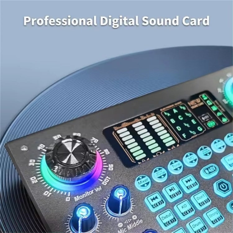 C100 Live Streaming Recording Karaoke Sound Card Mobile Audio Mixer - Live Sound Effects Processors by PMC TechLife | Online Shopping South Africa | PMC TechLife