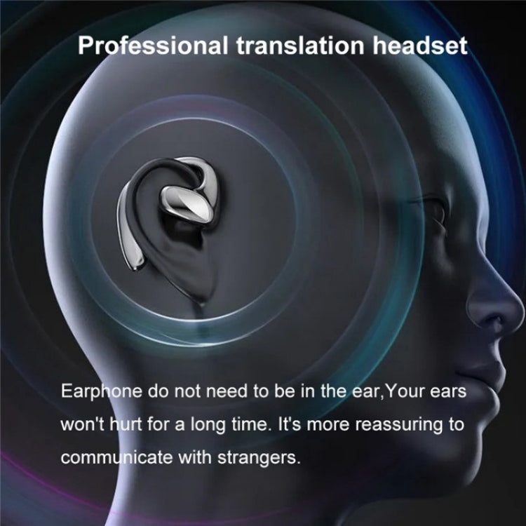 M8 Noise Reduction Smart Voice Translator TWS Bluetooth Headset 144 Languages Translation Earphones(White) -  by PMC TechLife | Online Shopping South Africa | PMC TechLife | Buy Now Pay Later Mobicred