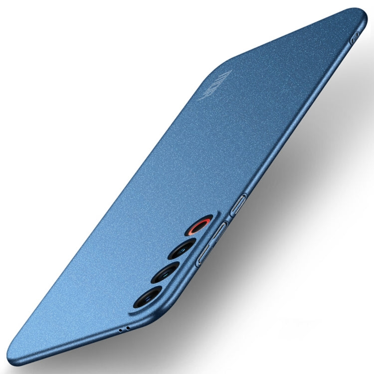 For Meizu 21 Pro MOFI Fandun Series Frosted PC Ultra-thin All-inclusive Phone Case(Blue) - More Brand by MOFI | Online Shopping South Africa | PMC Jewellery | Buy Now Pay Later Mobicred