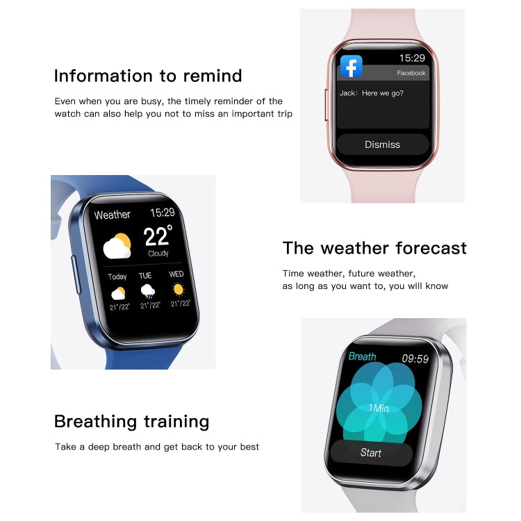 Q23 IP67 Waterproof Smart Bracelet Sport Fitness Tracker(Pink) - Smart Watches by PMC TechLife | Online Shopping South Africa | PMC TechLife