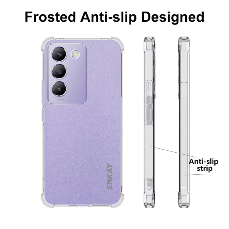 For OPPO Reno11 F 5G Global ENKAY Hat-Prince Transparent TPU Shockproof Phone Case - OPPO Cases by ENKAY | Online Shopping South Africa | PMC TechLife | Buy Now Pay Later Mobicred