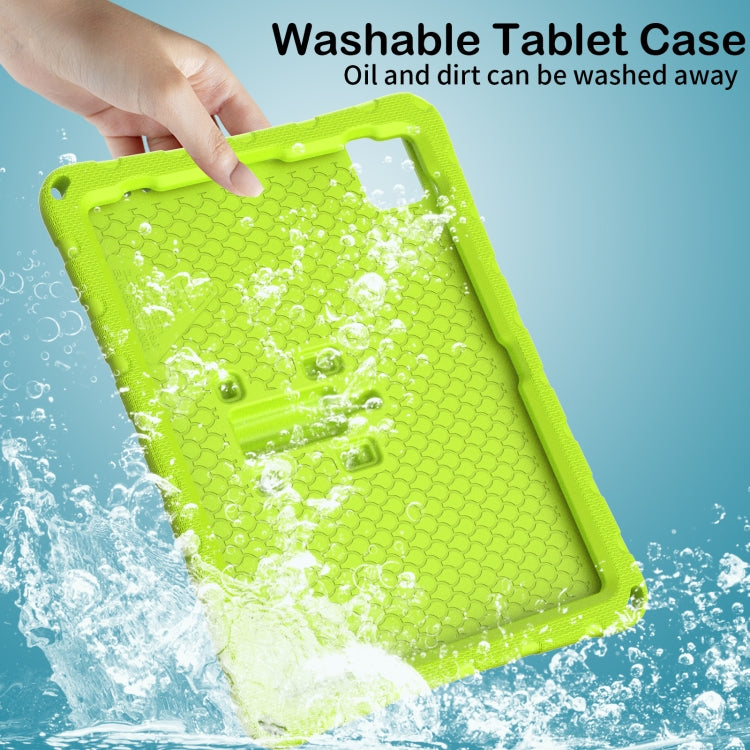 For iPad Air 11 2025 / 2024 Butterfly Bracket EVA Shockproof Tablet Case(Grass Green) - iPad Air 11 2025 / 2024 Cases by PMC TechLife | Online Shopping South Africa | PMC TechLife | Buy Now Pay Later Mobicred