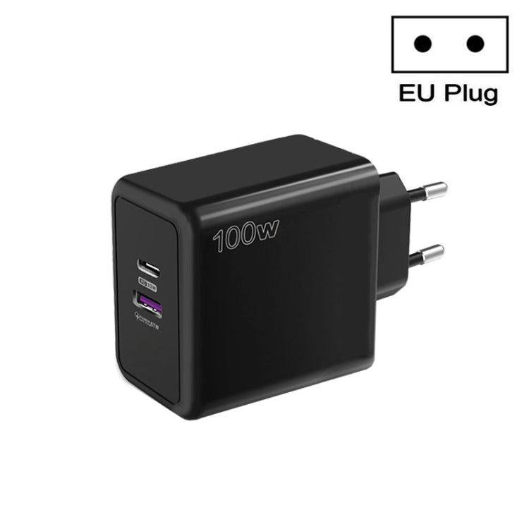 USB 67W / Type-C PD 33W Super fast Charging Full Protocol Mobile Phone Charger, EU Plug(Black) - USB Charger by PMC TechLife | Online Shopping South Africa | PMC TechLife | Buy Now Pay Later Mobicred
