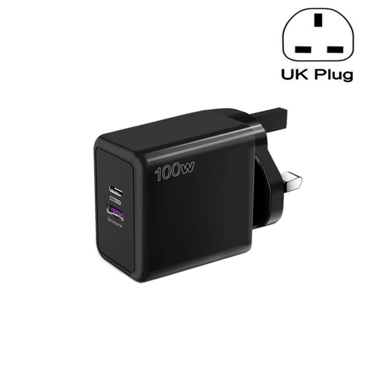 USB 67W / PD 33W Super fast Charging Full Protocol Mobile Phone Charger, UK Plug(Black) - USB Charger by PMC TechLife | Online Shopping South Africa | PMC TechLife | Buy Now Pay Later Mobicred