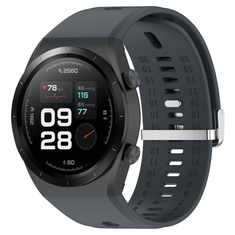 For Xiaomi Watch H1 Blood Pressure Watch Silicone Watch Band(Dark Grey) - free shipping - PMC TechLife - Order now!
