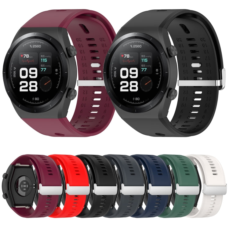 For Xiaomi Watch H1 Blood Pressure Watch Silicone Watch Band(Midnight Blue) - Watch Bands by PMC TechLife | Online Shopping South Africa | PMC TechLife