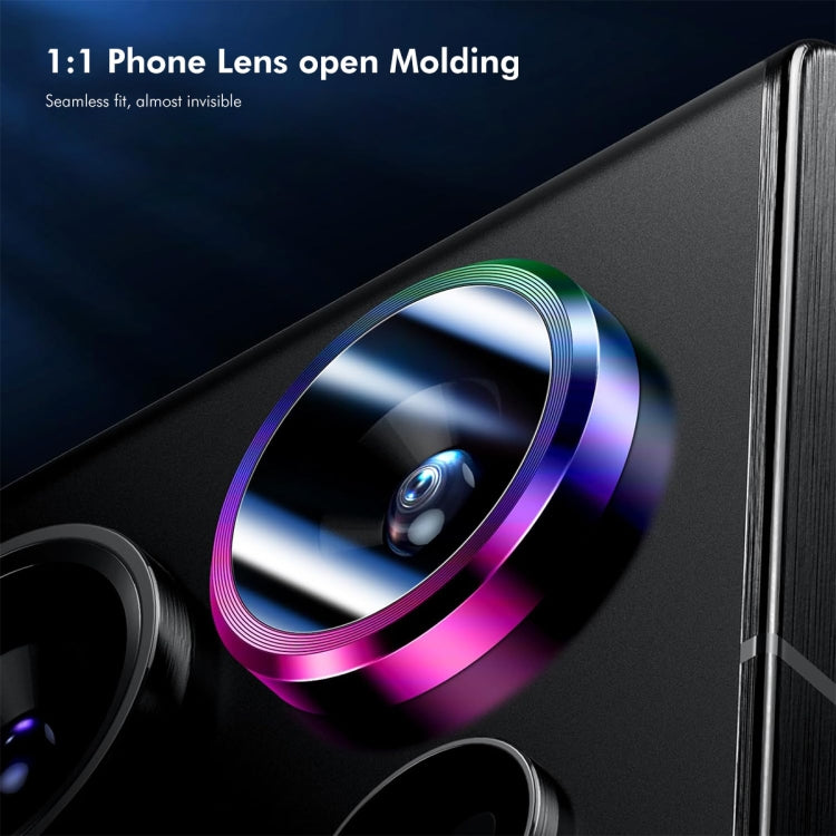 For Samsung Galaxy S24 5G ENKAY Hat-Prince AR 9H Rear Lens Aluminium Alloy Tempered Glass Film(Grey) - free shipping - PMC Jewellery - Order now!