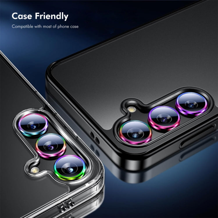 For Samsung Galaxy S24 5G ENKAY Hat-Prince AR 9H Rear Lens Aluminium Alloy Tempered Glass Film(Grey) - free shipping - PMC Jewellery - Order now!