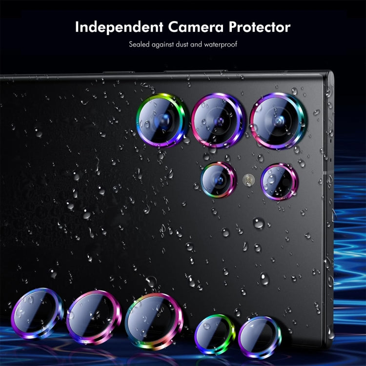 For Samsung Galaxy S24 Ultra 5G ENKAY Hat-Prince AR 9H Rear Lens Aluminium Alloy Tempered Glass Film(Grey) - free shipping - PMC Jewellery - Order now!