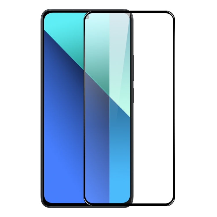 For Xiaomi Redmi Note 13 4G NORTHJO A++ Screen Full Glue Silk Printing Tempered Glass Film - Note 13 Tempered Glass by NORTHJO | Online Shopping South Africa | PMC TechLife | Buy Now Pay Later Mobicred