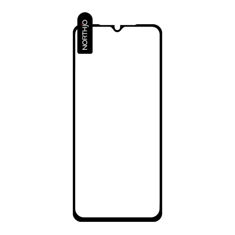 For Xiaomi Redmi 13C 4G / 5G NORTHJO A++ Screen Full Glue Silk Printing Tempered Glass Film - 13C Tempered Glass by NORTHJO | Online Shopping South Africa | PMC TechLife | Buy Now Pay Later Mobicred