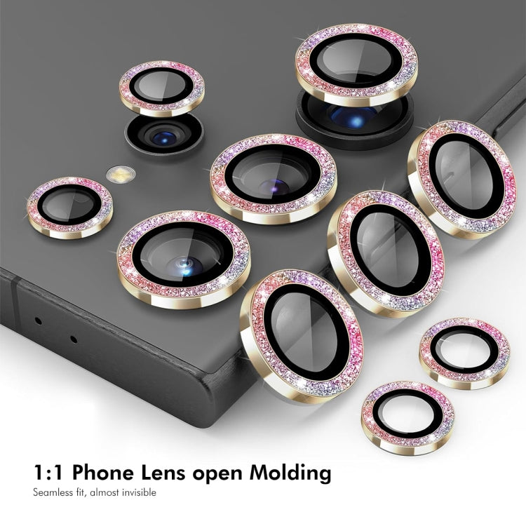 For Samsung Galaxy S24+ 5G ENKAY Hat-Prince AR 9H Rear Lens Glitter Aluminium Alloy Tempered Glass Film(Grey) - free shipping - PMC Jewellery - Order now!