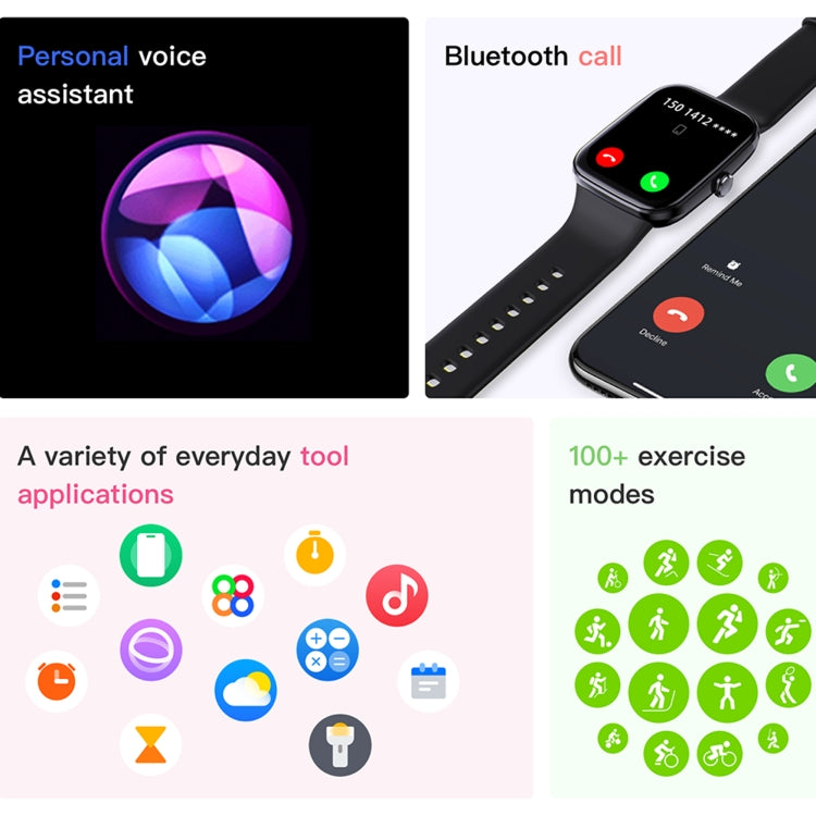 Q32 IP67 Waterproof Smart Bracelet Bluetooth Call Fitness Tracker(White) - Smart Watches by PMC TechLife | Online Shopping South Africa | PMC TechLife | Buy Now Pay Later Mobicred