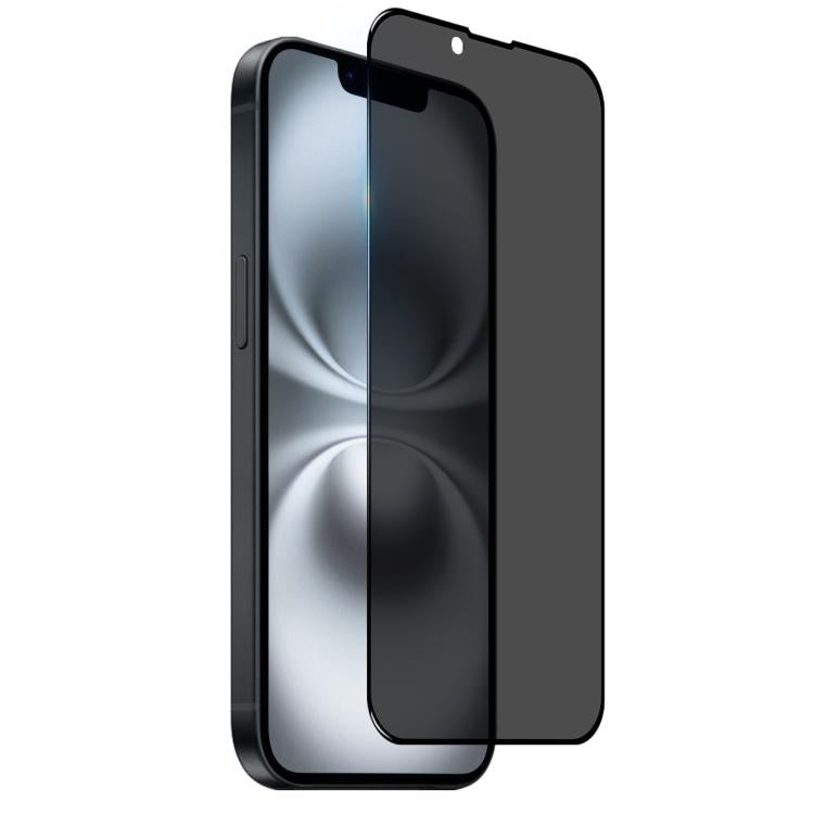 For iPhone 16e NORTHJO A++ 28 Degree Privacy Full Glue Silk Printing Tempered Glass Film - iPhone 16e Tempered Glass by NORTHJO | Online Shopping South Africa | PMC TechLife | Buy Now Pay Later Mobicred