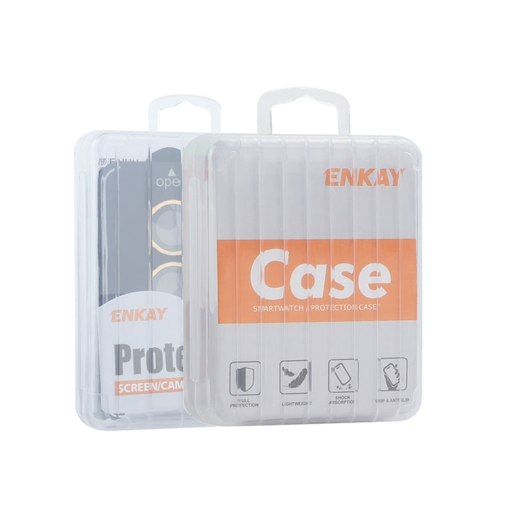 For Samsung Galaxy S24 FE 5G ENKAY Hat-Prince 9H Rear Camera Lens Aluminium Alloy Tempered Glass Film(Black) - free shipping - PMC Jewellery - Order now!