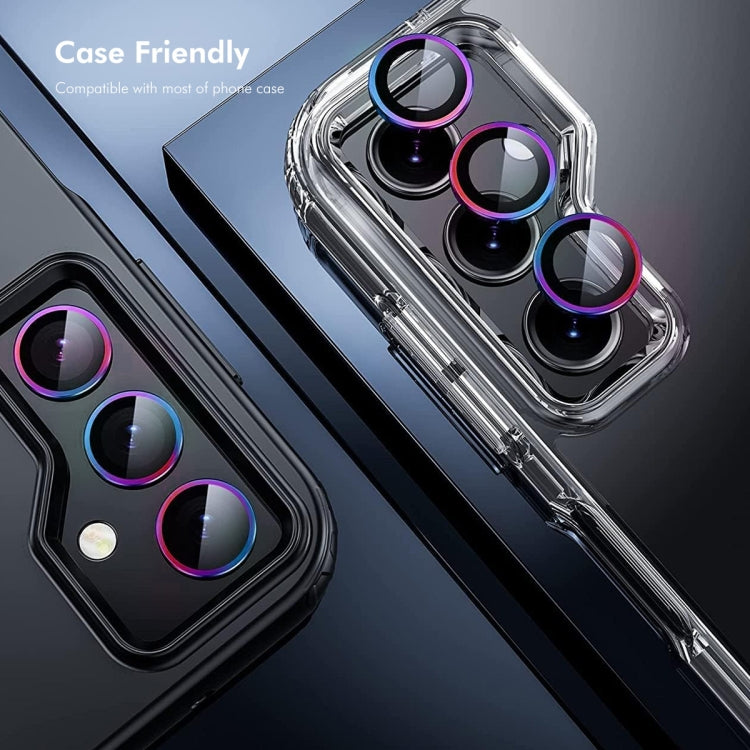 For Samsung Galaxy S24 FE 5G ENKAY Hat-Prince 9H Rear Camera Lens Aluminium Alloy Tempered Glass Film(Golden) - free shipping - PMC Jewellery - Order now!