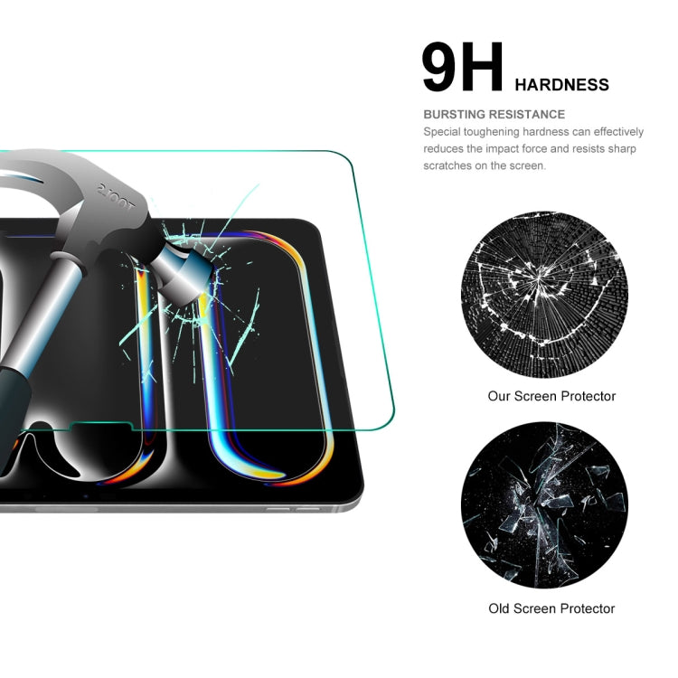 For iPad Pro 11 2024 ENKAY Hat-Prince 0.33mm Explosion-proof Tempered Glass Film - iPad Pro 11 2024 Tempered Glass by ENKAY | Online Shopping South Africa | PMC TechLife | Buy Now Pay Later Mobicred
