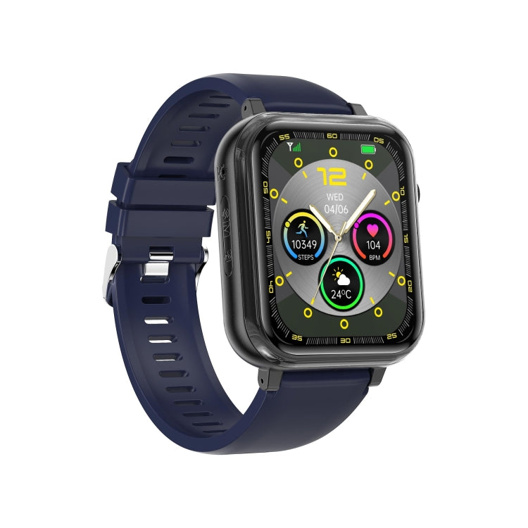 G18 1.83 inch Color Screen Smart Watch Silicone Strap, Support  Noninvasive Blood Sugar / Uric Acid(Blue) - Smart Watches by PMC TechLife | Online Shopping South Africa | PMC TechLife | Buy Now Pay Later Mobicred
