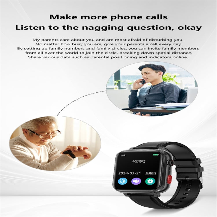 G18 1.83 inch Color Screen Smart Watch Leather Strap, Support  Noninvasive Blood Sugar / Uric Acid(Brown) - Smart Watches by PMC TechLife | Online Shopping South Africa | PMC TechLife | Buy Now Pay Later Mobicred