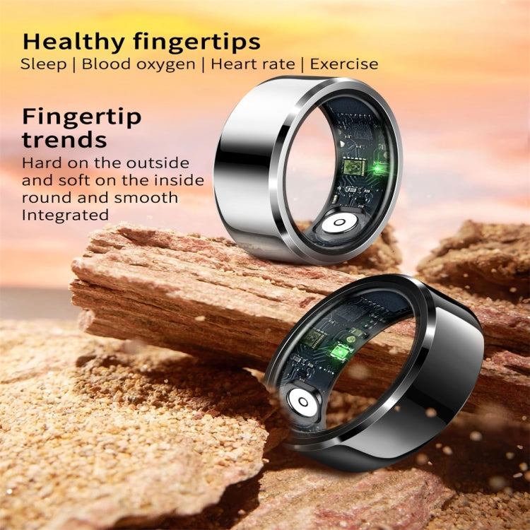 R6 SIZE 9 Smart Ring, Support Heart Rate / Blood Oxygen / Sleep Monitoring(White) - Smart Rings / Smart Telephones by PMC TechLife | Online Shopping South Africa | PMC TechLife | Buy Now Pay Later Mobicred