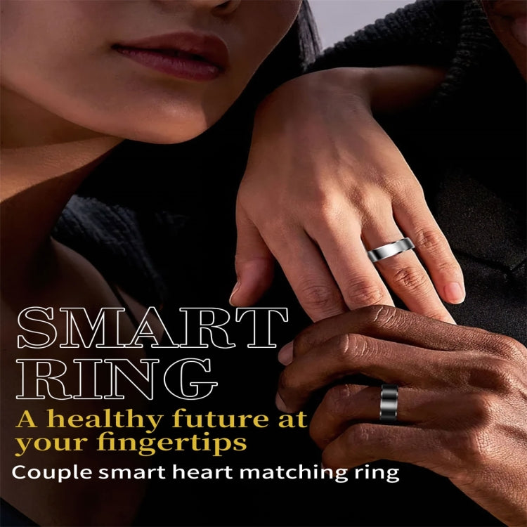 R6 SIZE 10 Smart Ring, Support Heart Rate / Blood Oxygen / Sleep Monitoring(White) - free shipping - PMC TechLife - Order now!