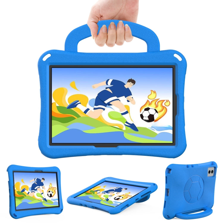 For Lenovo Tab M11 / Xiaoxin Pad 11 2024 Handle Football Shaped EVA Shockproof Tablet Case(Blue) - Lenovo by PMC Jewellery | Online Shopping South Africa | PMC Jewellery | Buy Now Pay Later Mobicred