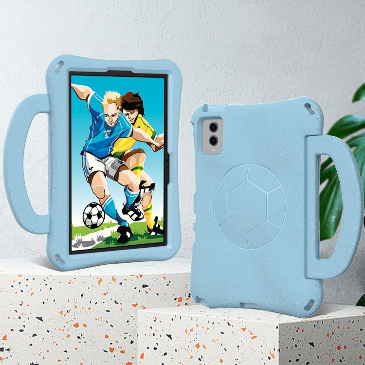 For Lenovo Tab M11 / Xiaoxin Pad 11 2024 Handle Football Shaped EVA Shockproof Tablet Case(Lighte Blue) - Lenovo by PMC Jewellery | Online Shopping South Africa | PMC Jewellery | Buy Now Pay Later Mobicred