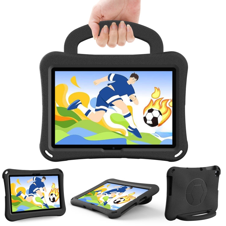 For Lenovo Tab M10 3rd Gen TB-328FU/XU  Handle Football Shaped EVA Shockproof Tablet Case(Black) - Lenovo by PMC TechLife | Online Shopping South Africa | PMC TechLife | Buy Now Pay Later Mobicred
