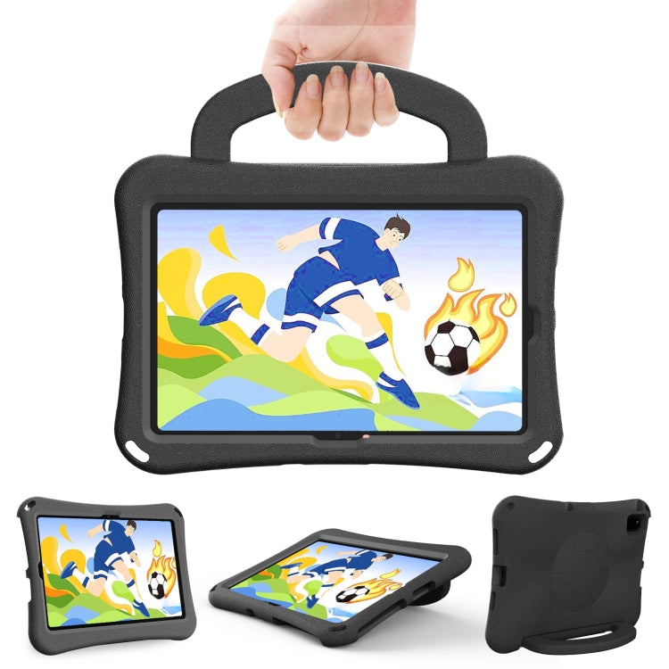 For Lenovo Tab M10 Plus TB-X606F 10.3 Handle Football Shaped EVA Shockproof Tablet Case(Black) - Lenovo by PMC TechLife | Online Shopping South Africa | PMC TechLife | Buy Now Pay Later Mobicred