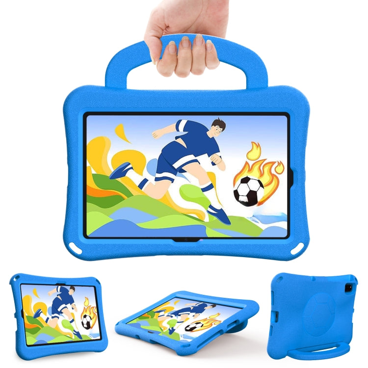 For Lenovo Tab M10 Plus TB-X606F 10.3 Handle Football Shaped EVA Shockproof Tablet Case(Blue) - Lenovo by PMC TechLife | Online Shopping South Africa | PMC TechLife | Buy Now Pay Later Mobicred